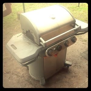 Very beautiful very big stainless steel BBQ Pit